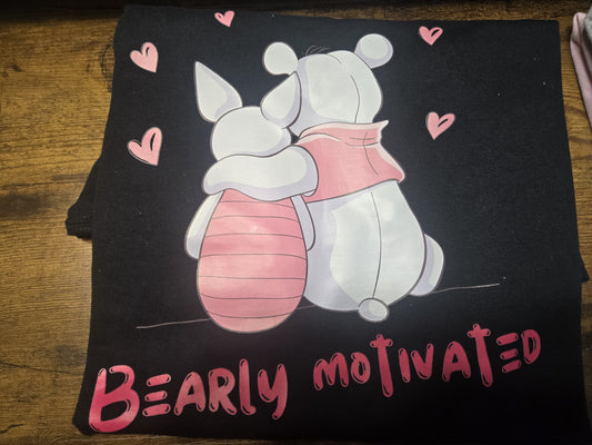Bearly motivated T-shirt