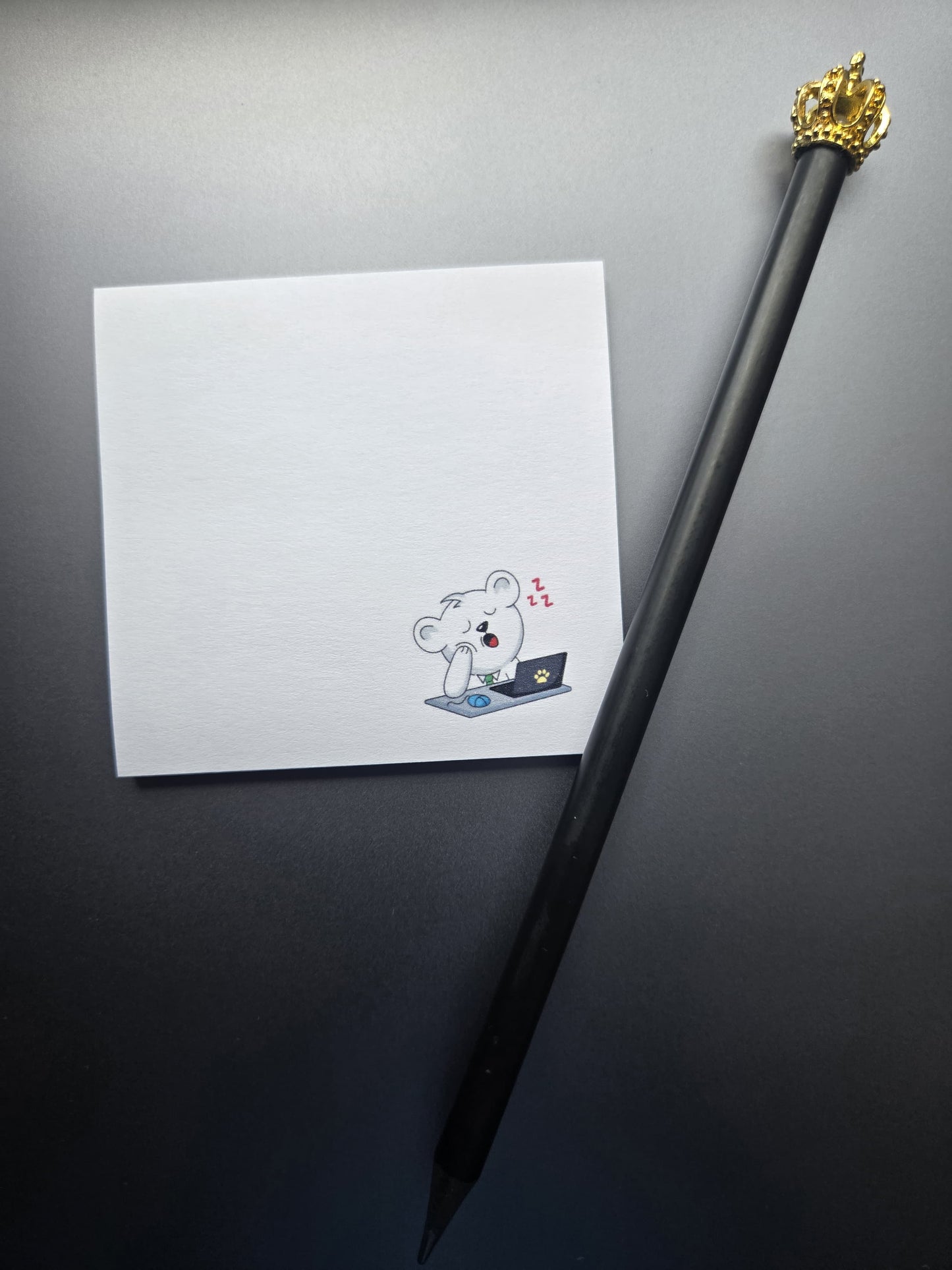 Yawn sticky notes