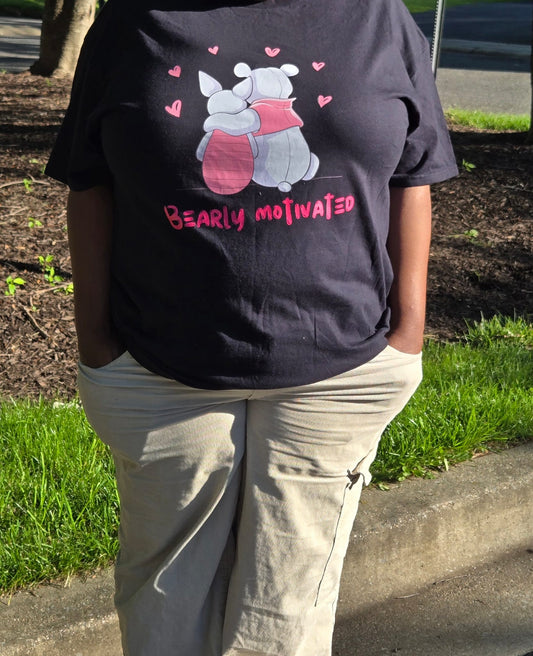 Bearly motivated T-shirt